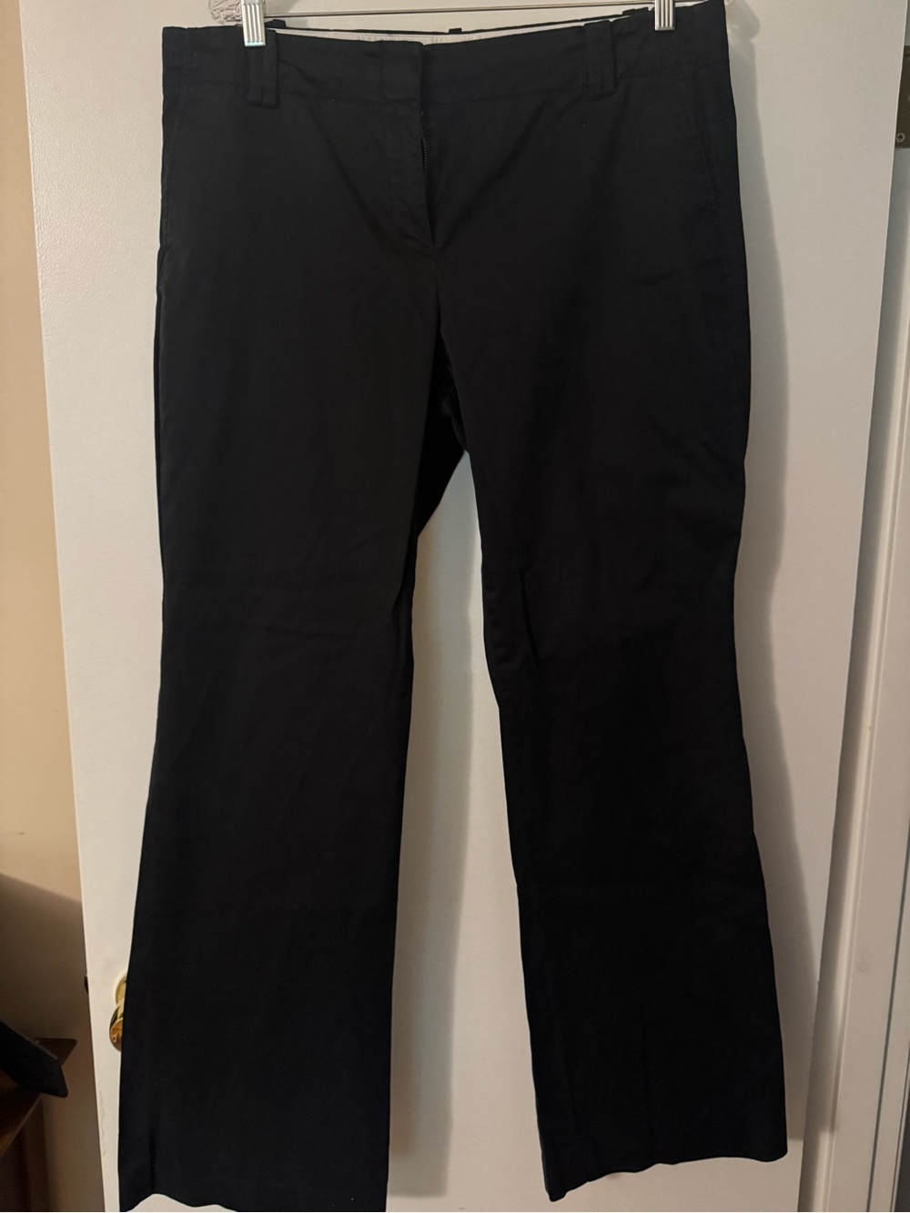 LOFT Black Bootcut Dress Pants